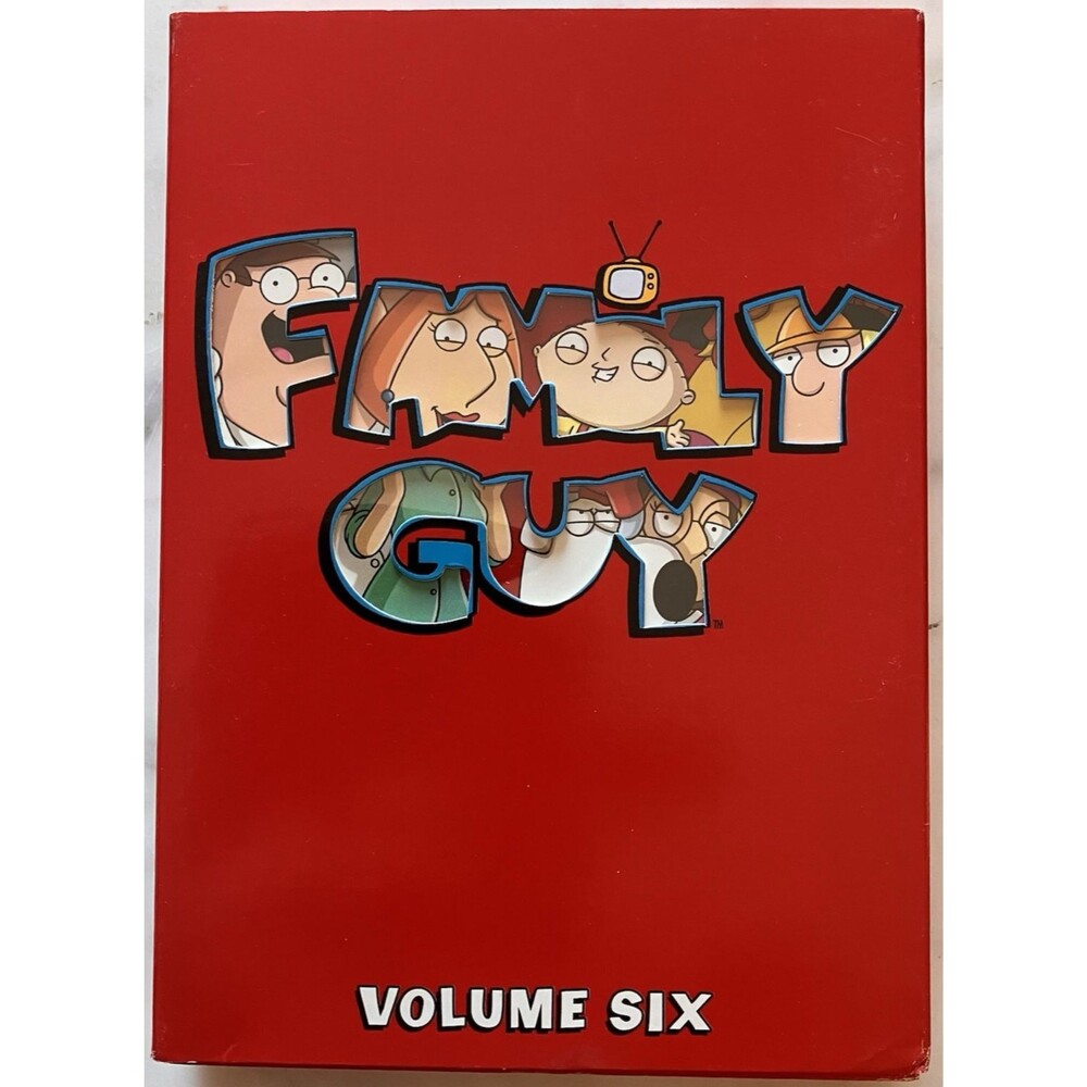 Family Guy, Volume Six  - Season 7 DVD‎ 3 disc Set Seth McFarlane